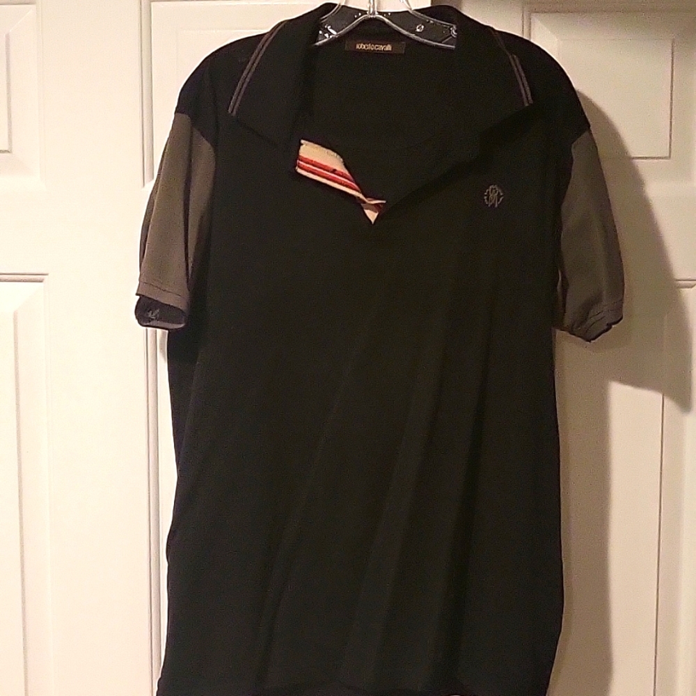 Roberto Cavalli Mens Polo Shirt Size XL